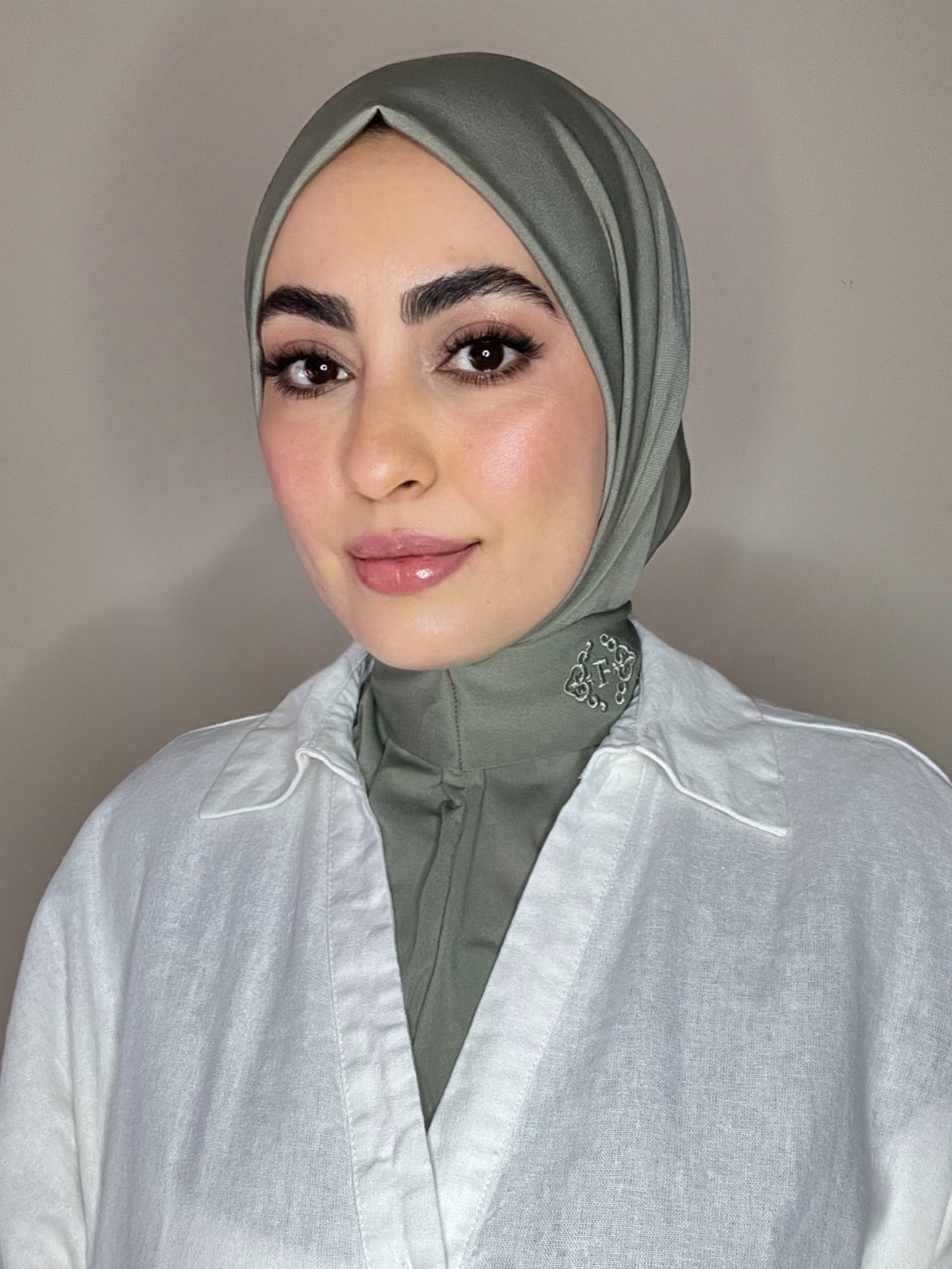 Cagoule en jersey premium kaki