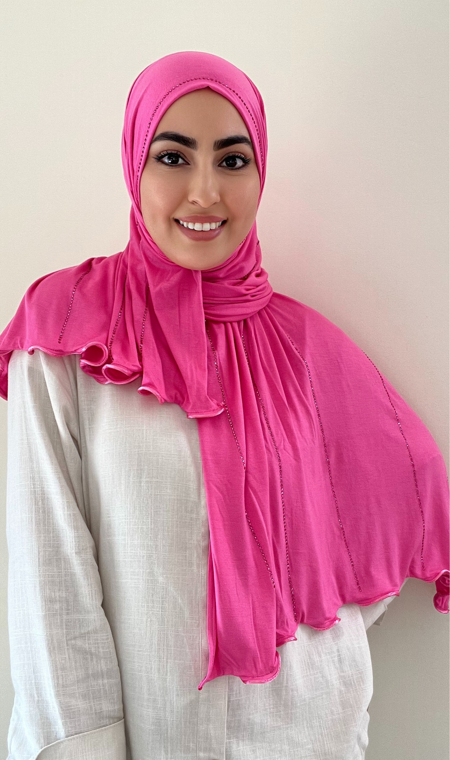Hijab shiny rose Barbie
