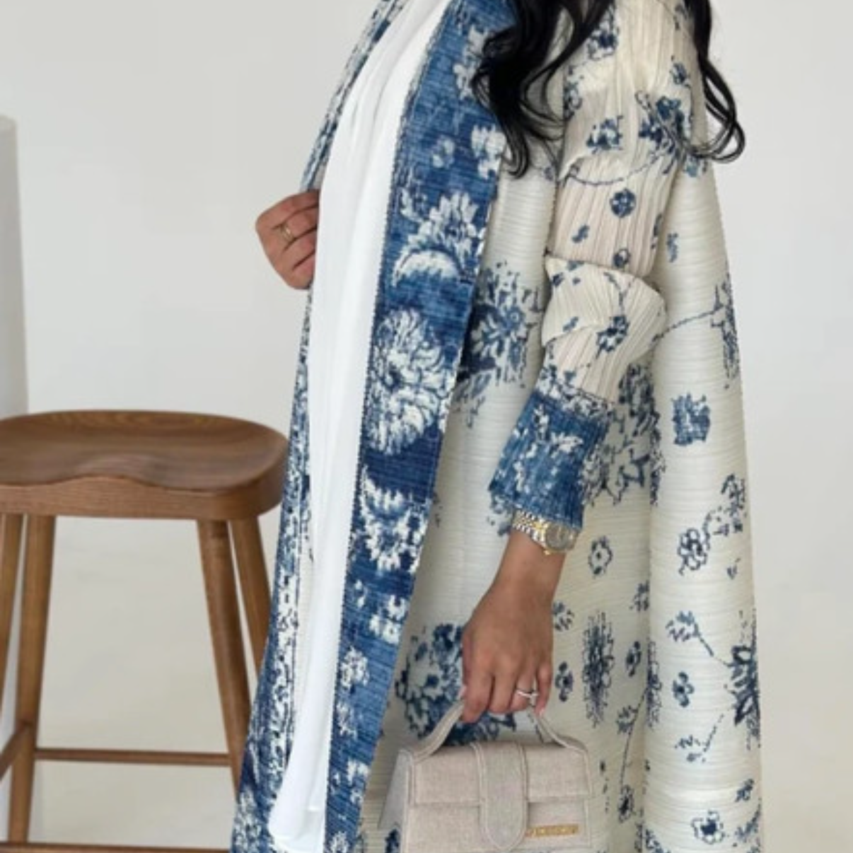 Kimono abaya accordéon 🦋