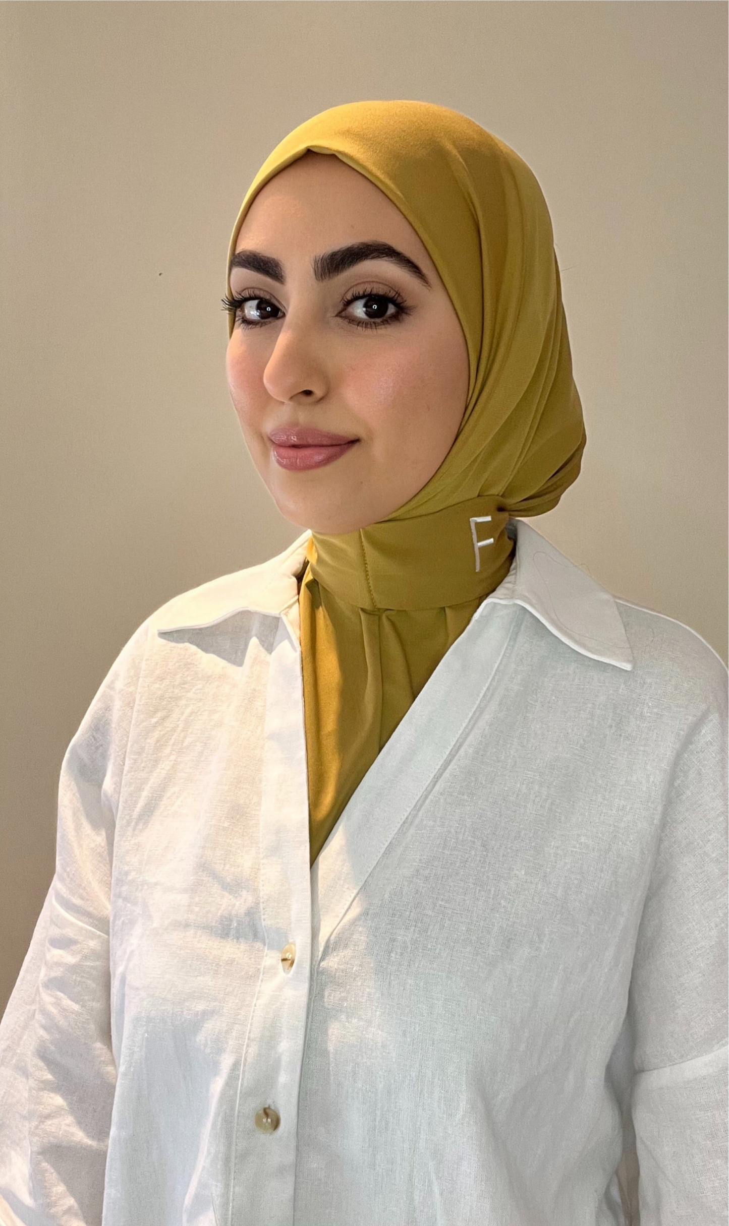 Hijab instant vert olive