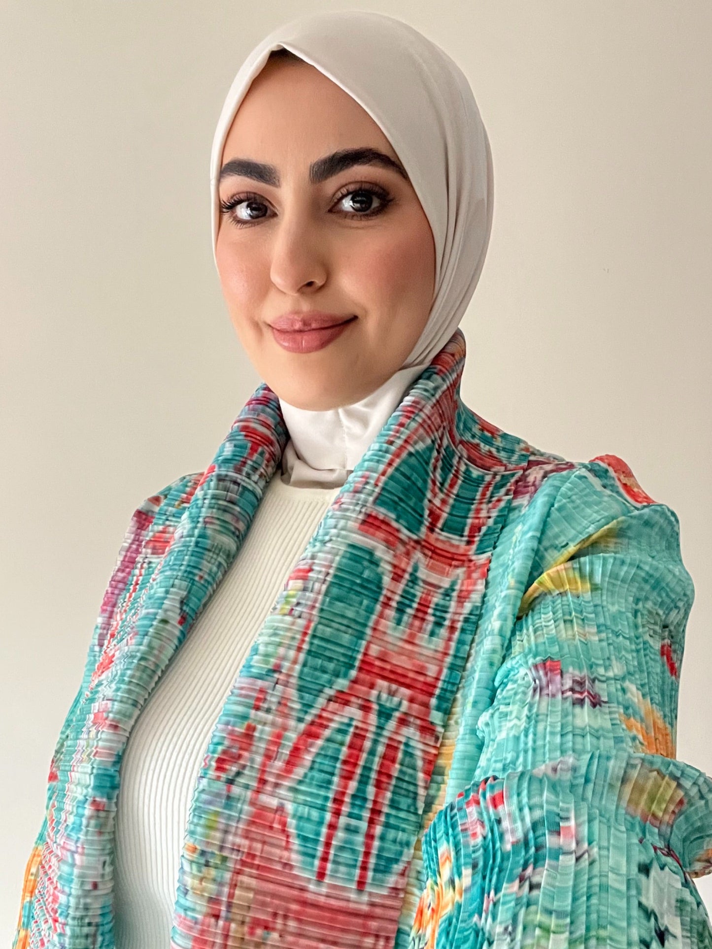 Kimono abaya accordéon 🪷