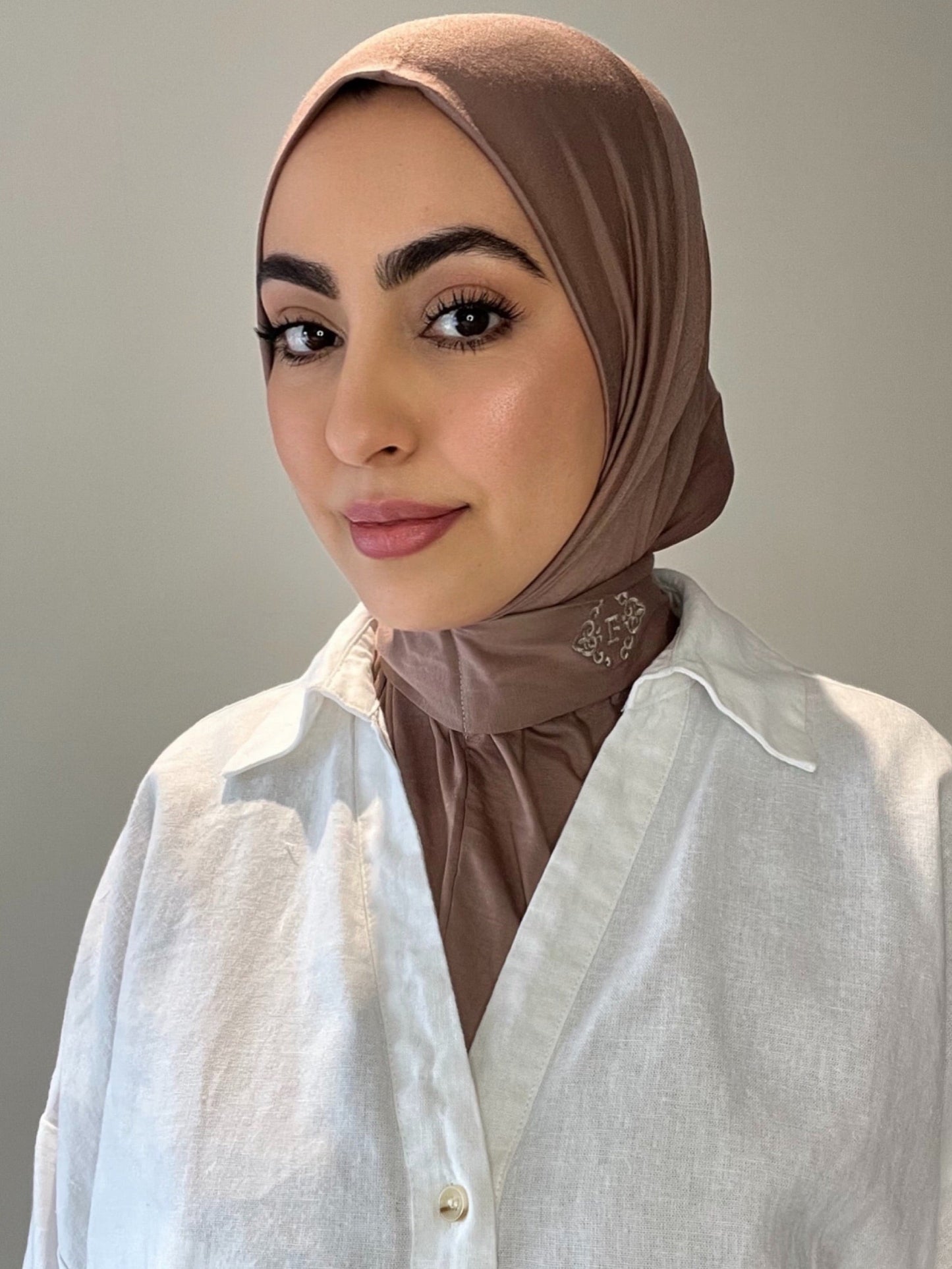 Cagoule en bambou mocha