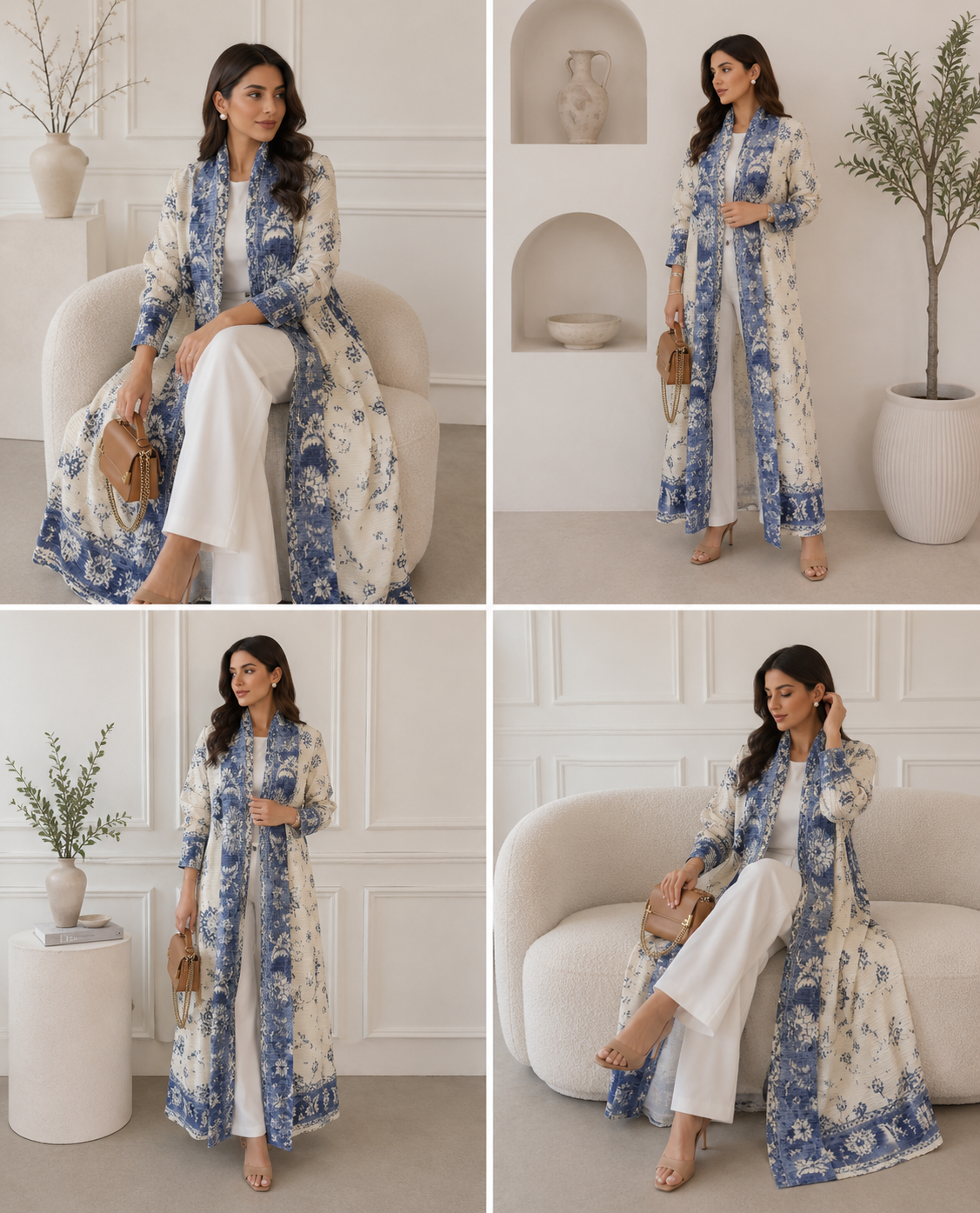 Kimono abaya accordéon 🦋