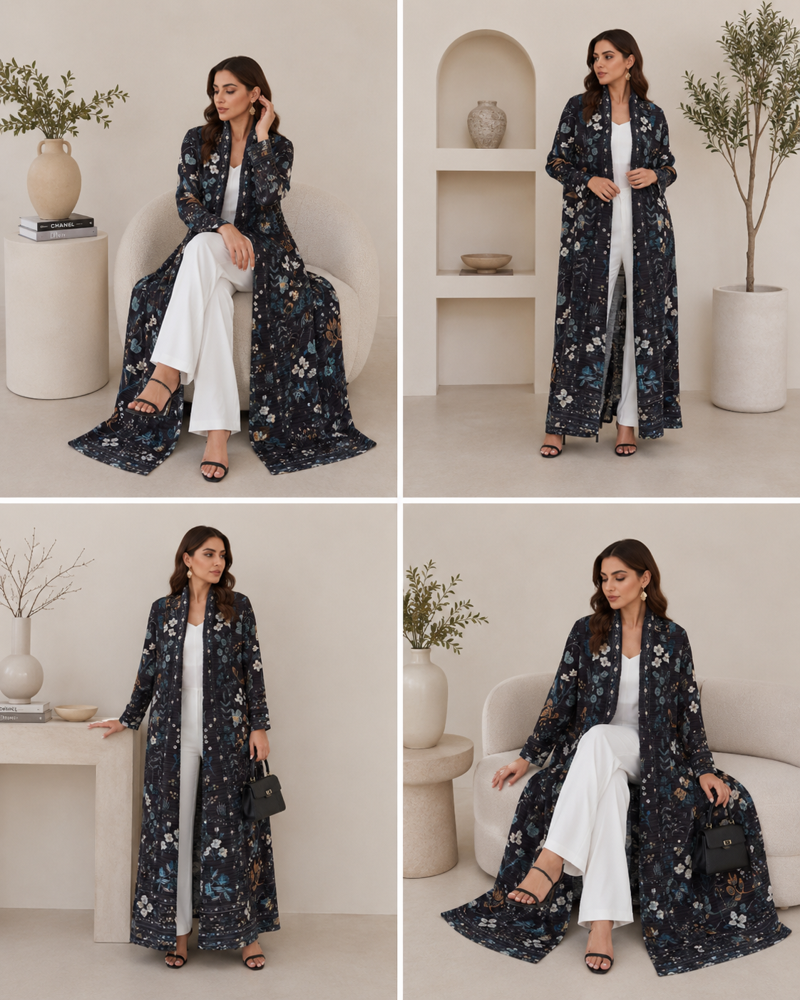 Kimono abaya accordéon 🌌