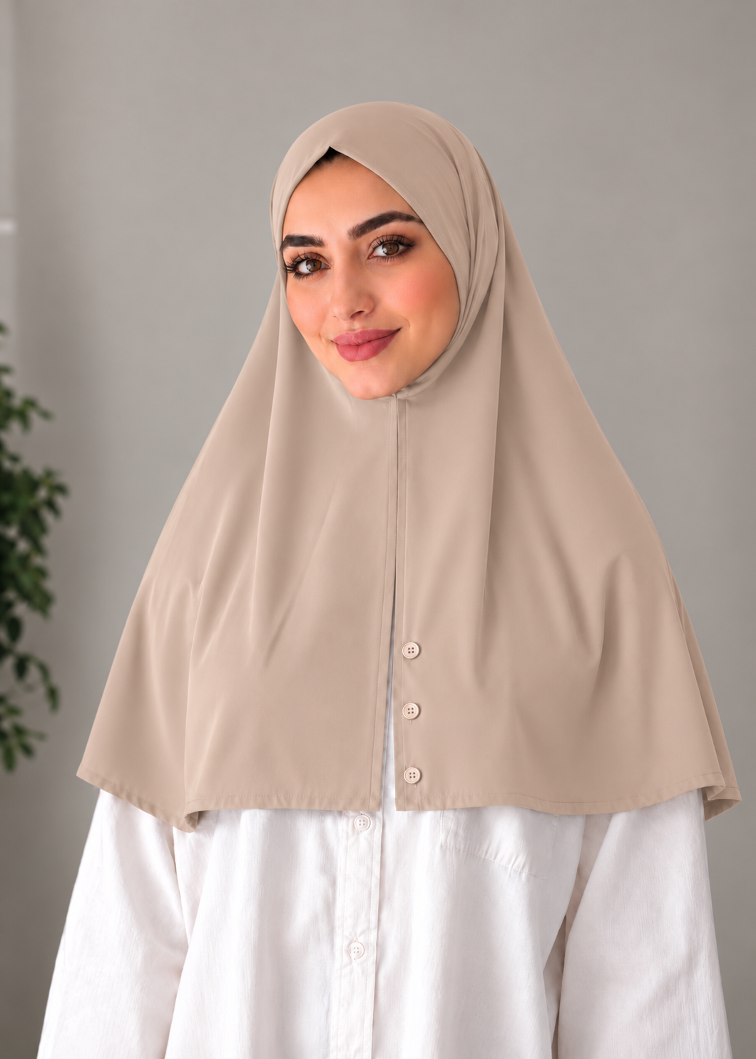 Hijab instant beige