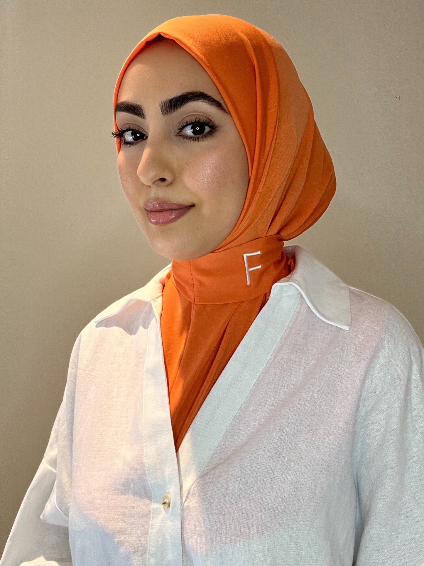 Cagoule orange jersey premium