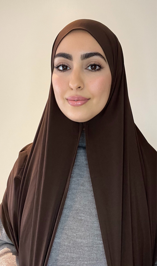 Hijab à fermeture magnétique
