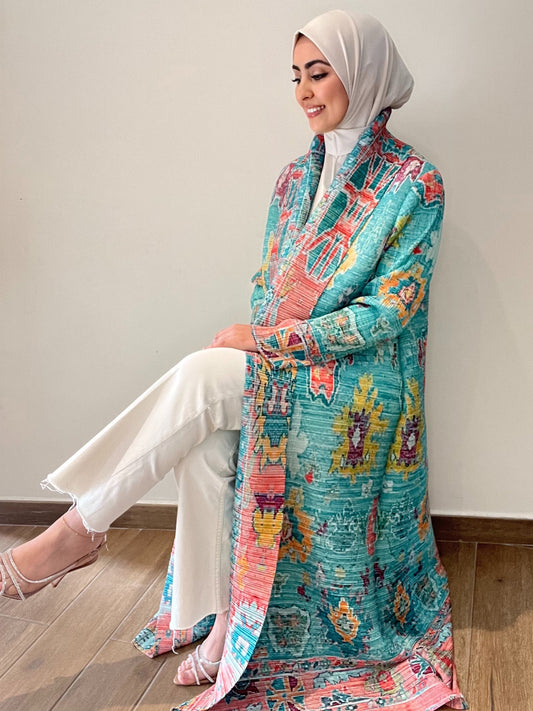 Kimono abaya accordéon 🪷