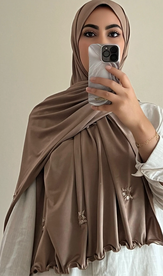 Hijab princess caramel