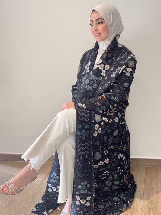 Kimono abaya accordéon 🌌
