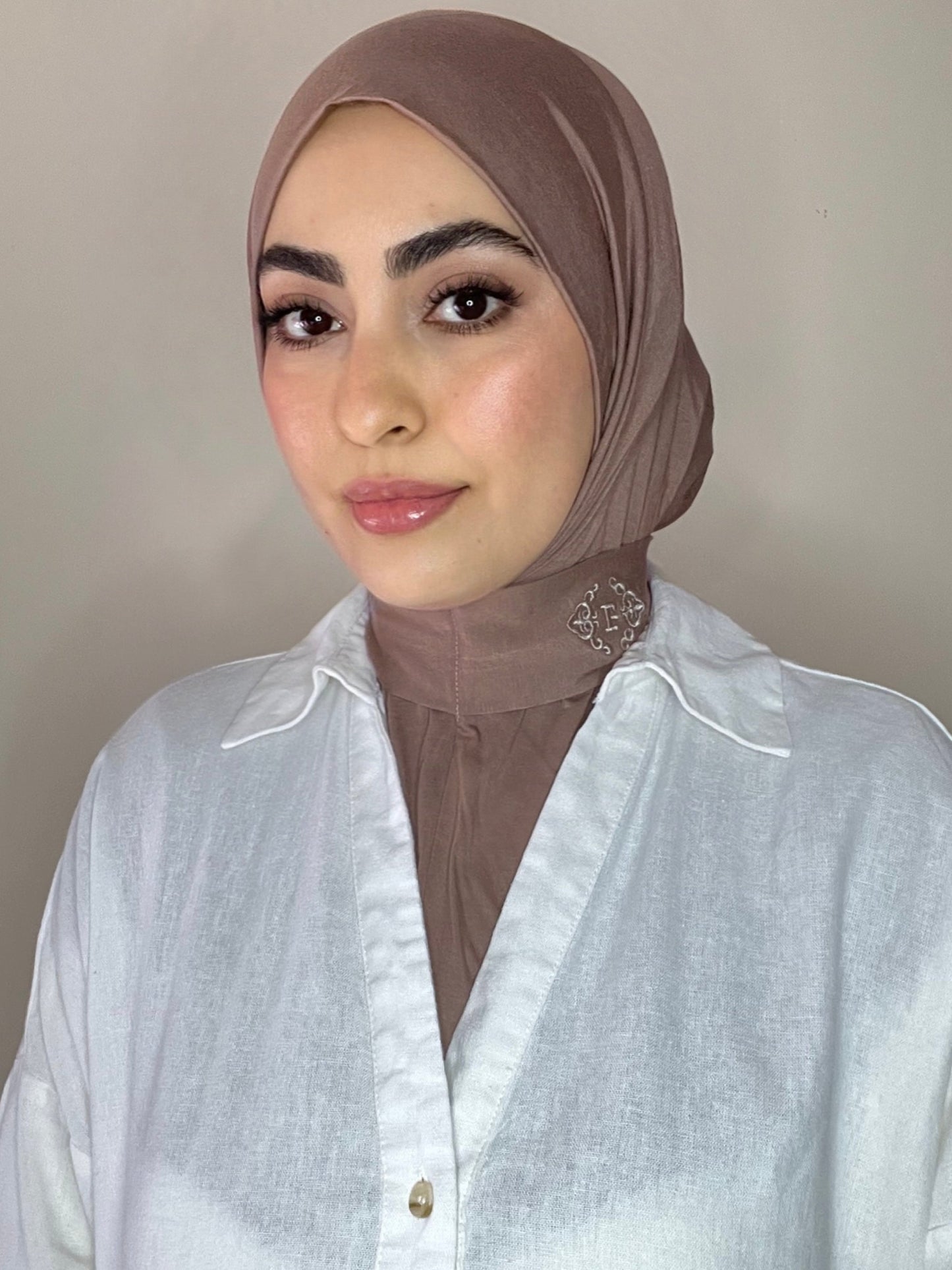 Cagoule en bambou mocha