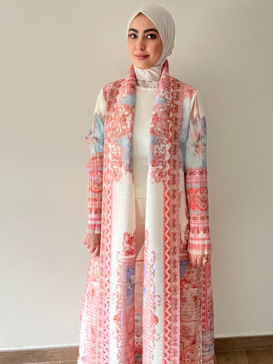 Kimono abaya accordéon 🦩