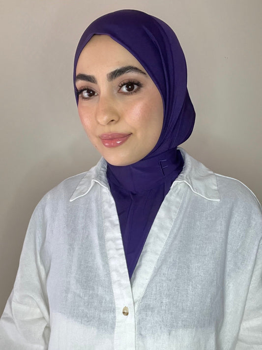 Cagoule en jersey premium mauve