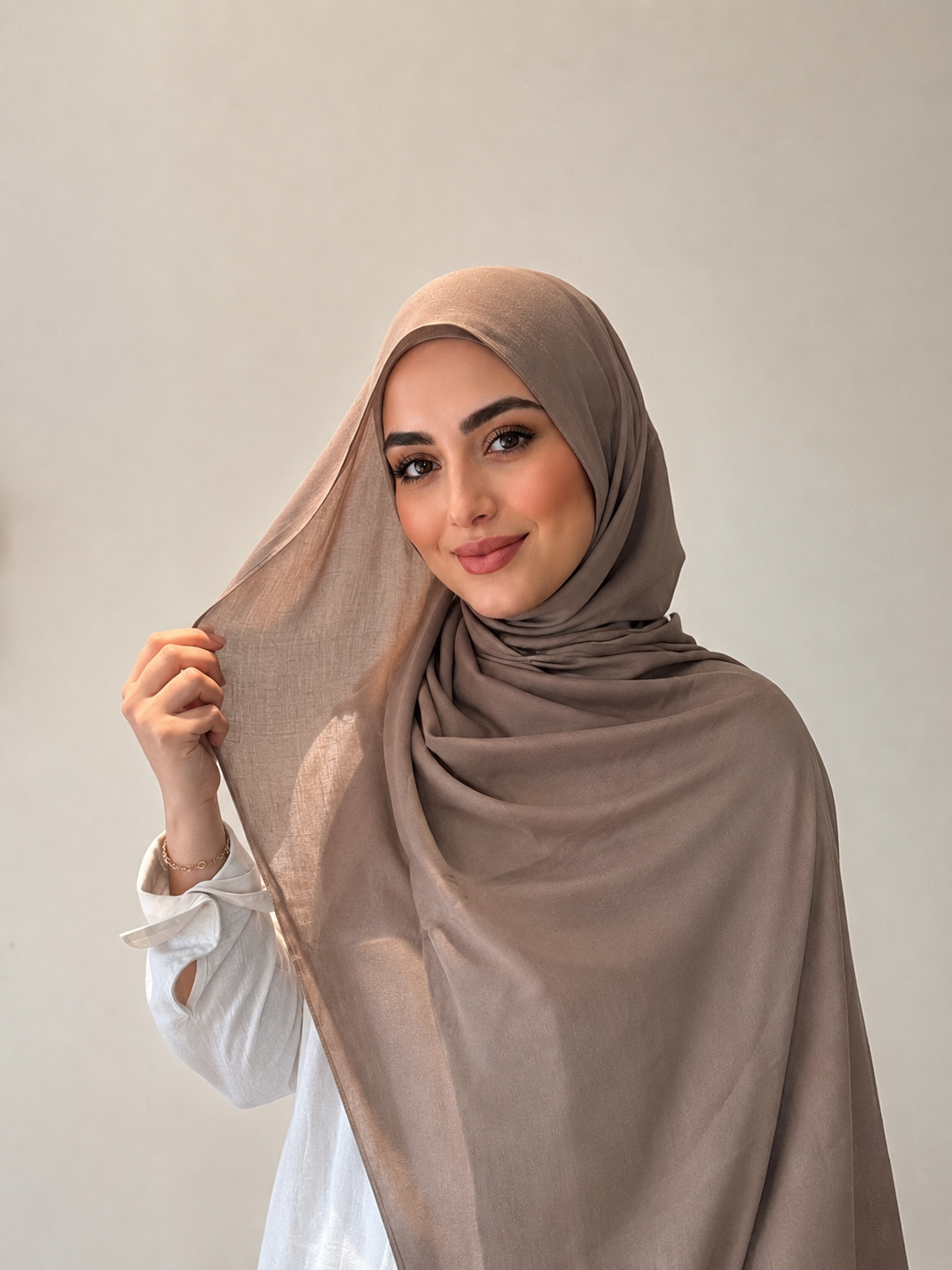Hijab modal mocha