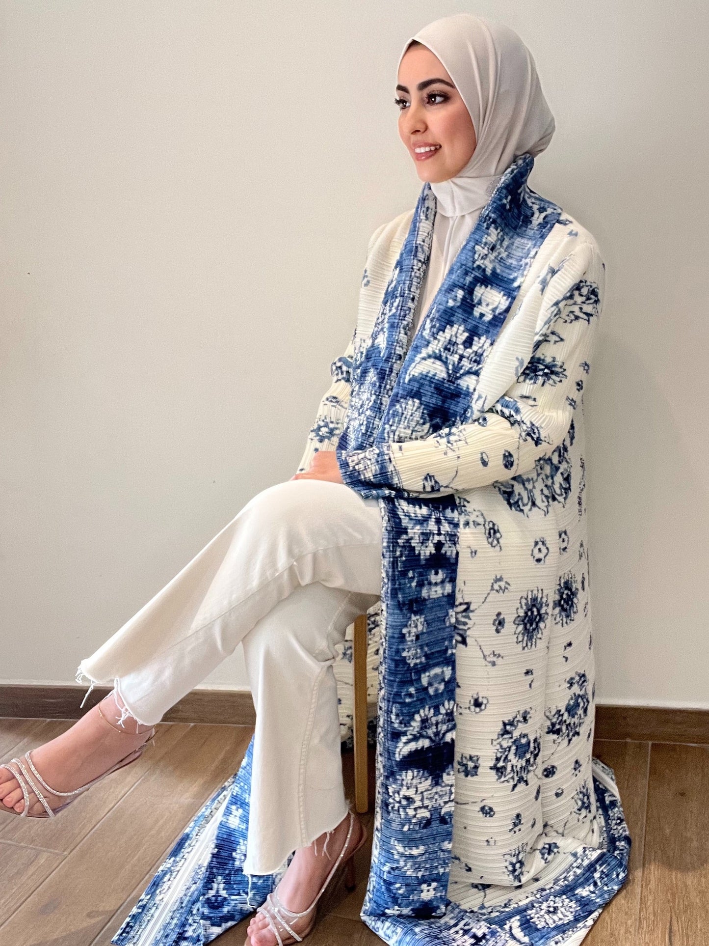 Kimono abaya accordéon 🦋