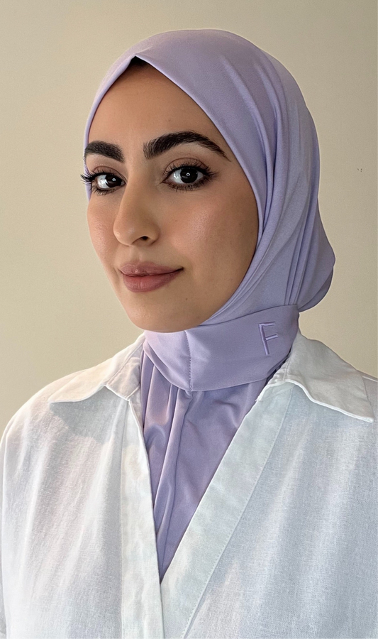 Hijab instant lilac