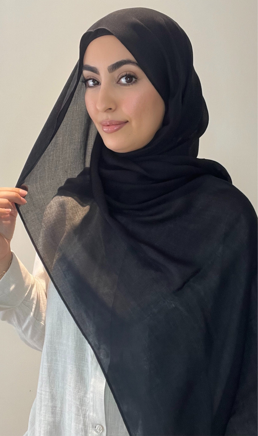 Hijab modal noir
