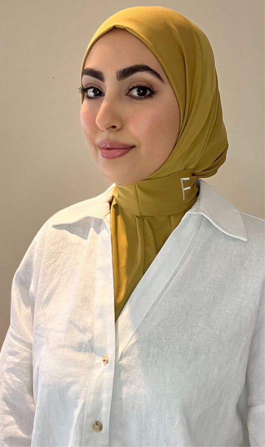 Hijab instant vert olive
