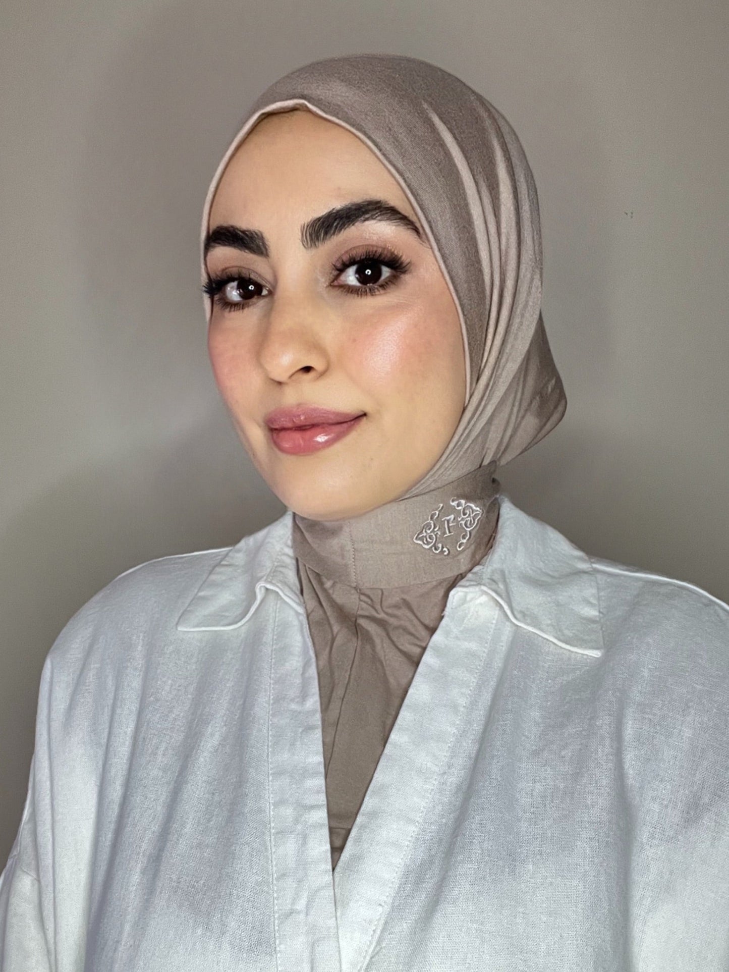 Cagoule en bambou beige