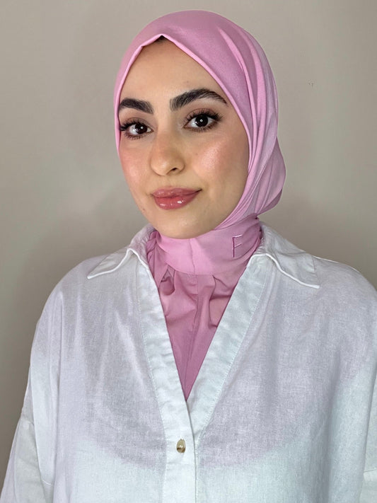 Cagoule en jersey premium rose