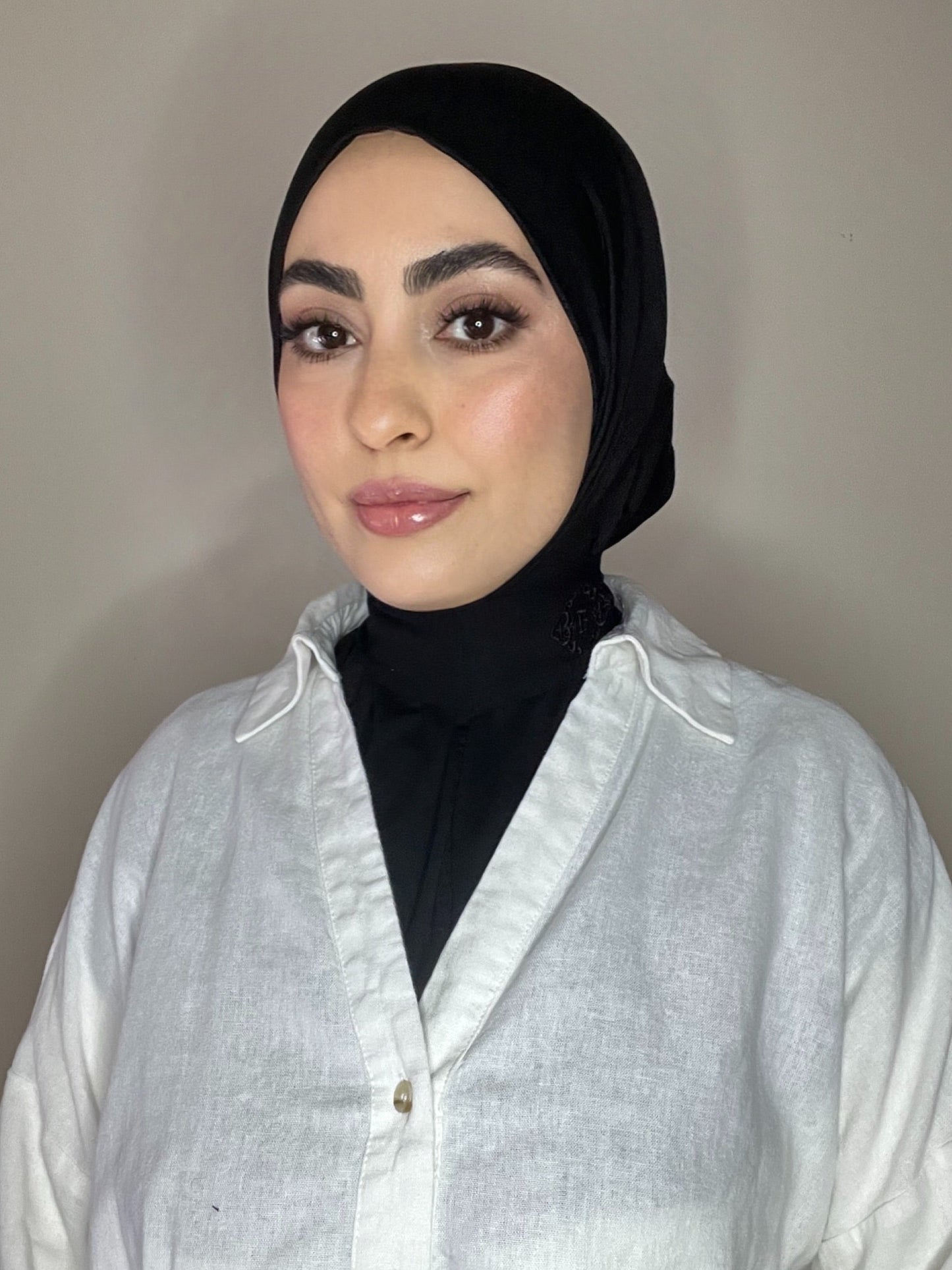 Cagoule en bambou noir