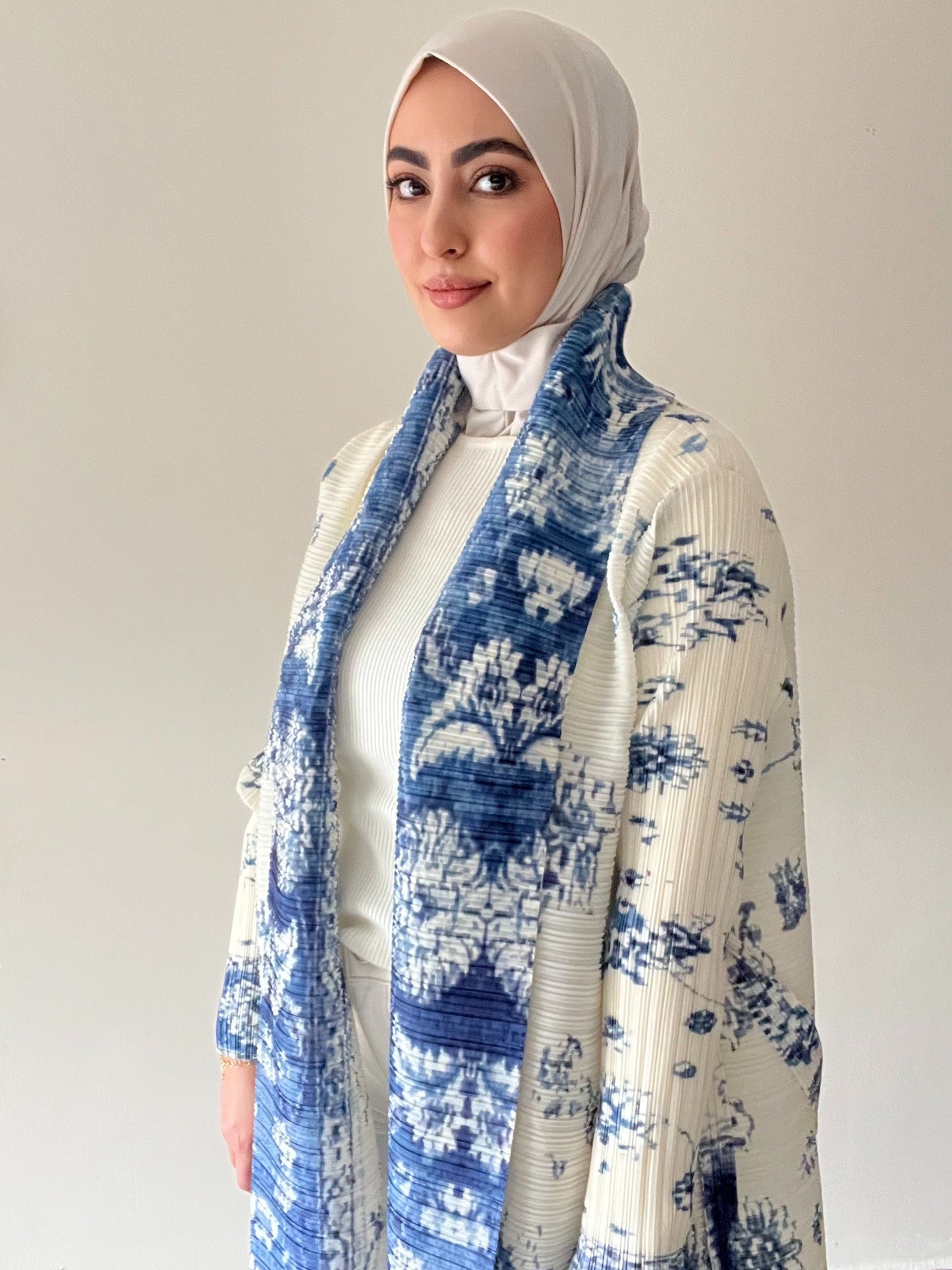 Kimono abaya accordéon 🦋