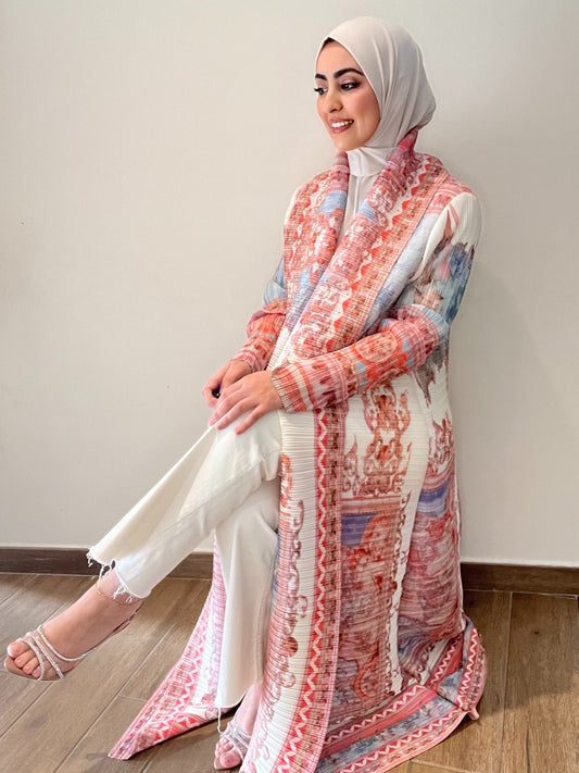 Kimono abaya accordéon 🦩