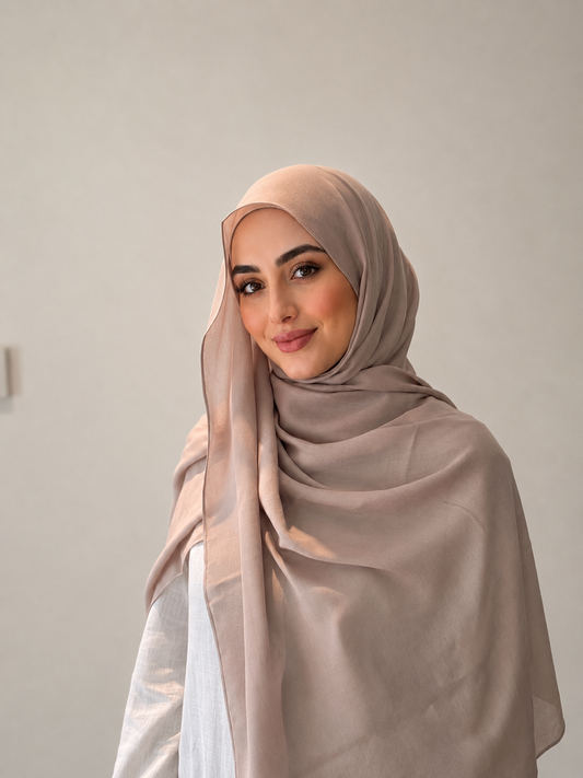 Hijab modal beige