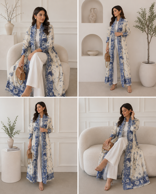 Kimono abaya accordéon 🦋