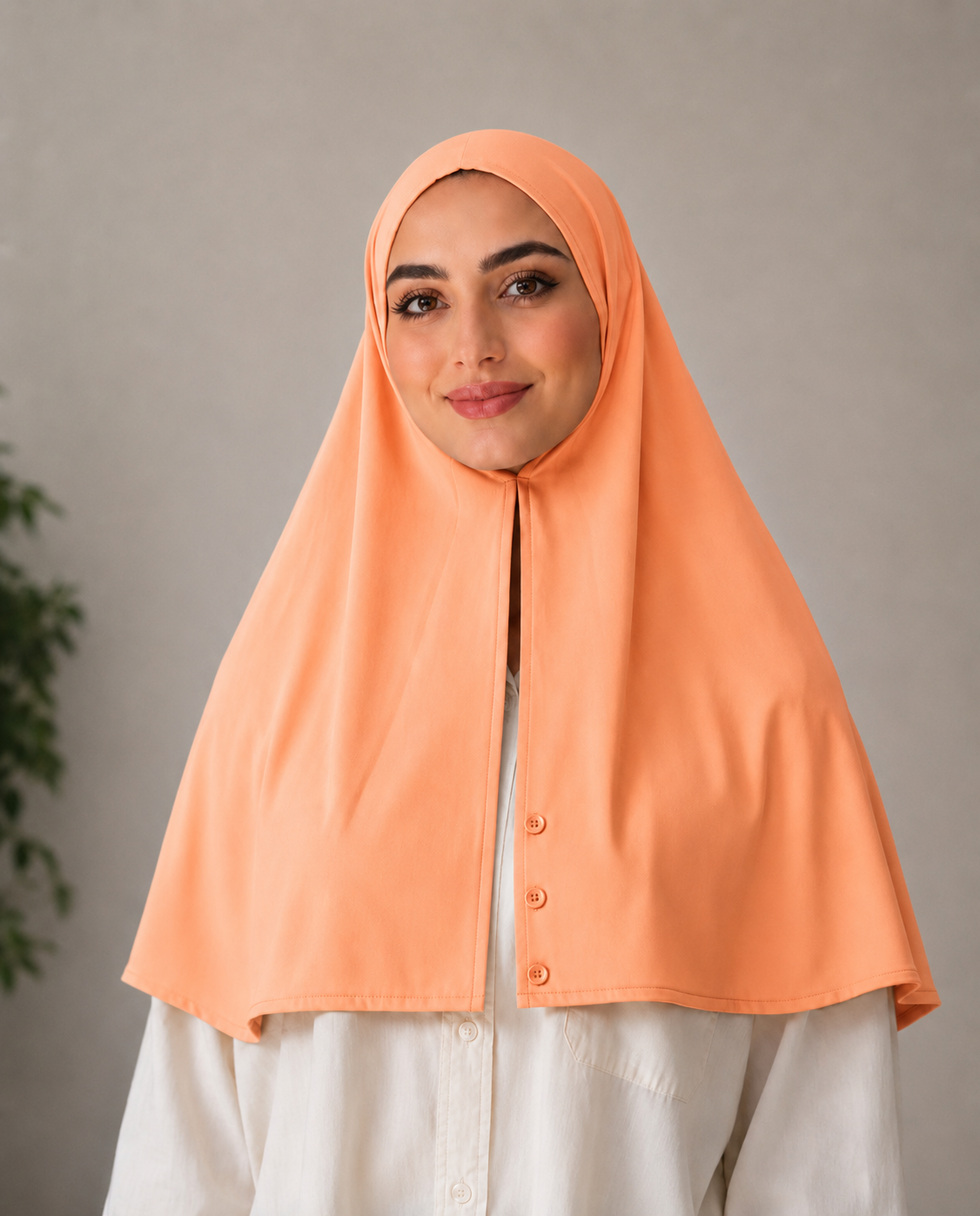 Hijab instant orange