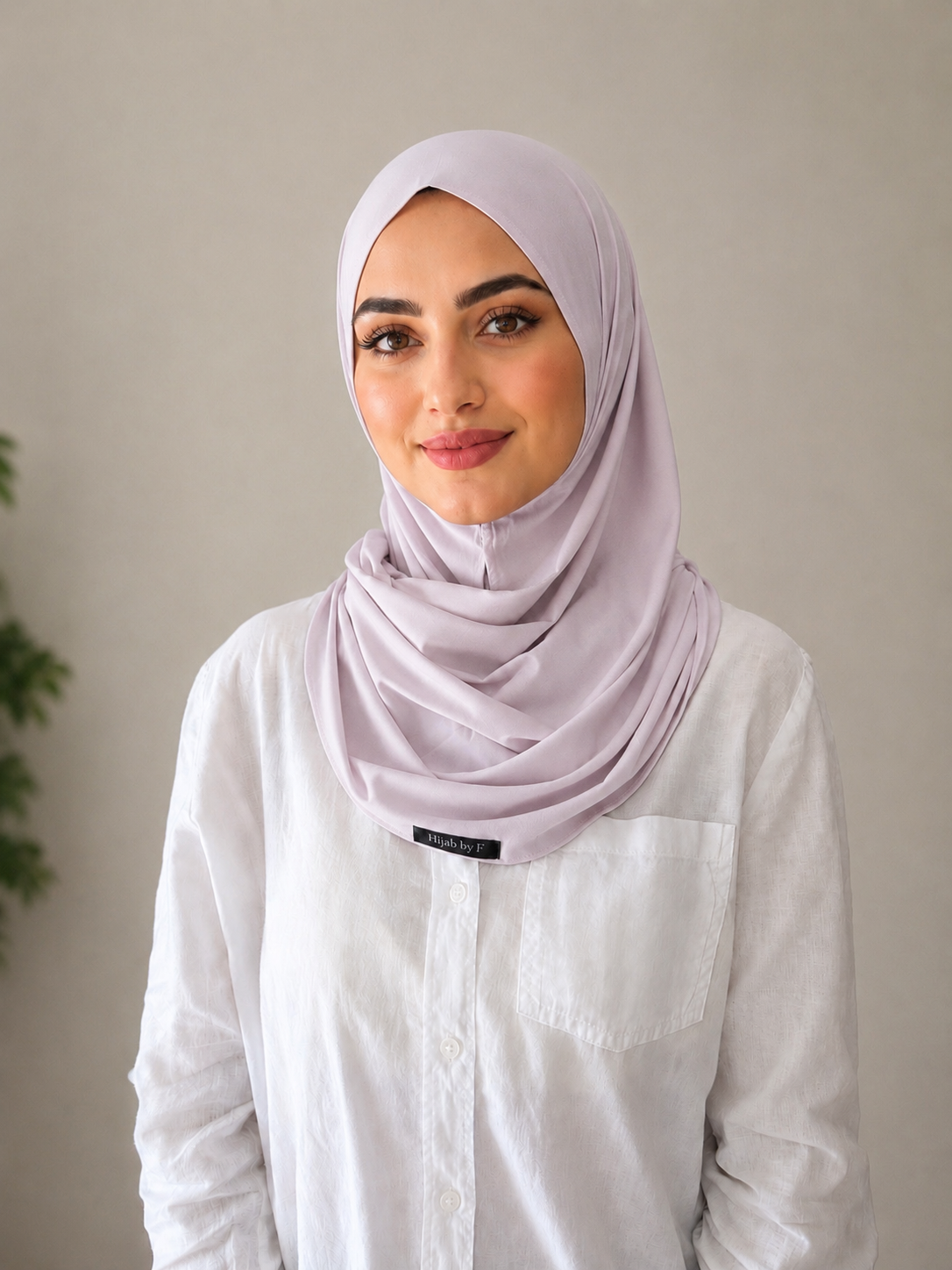 Hijab instant lilac Clair