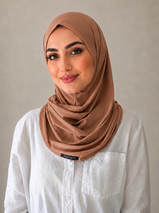 Hijab instant camel